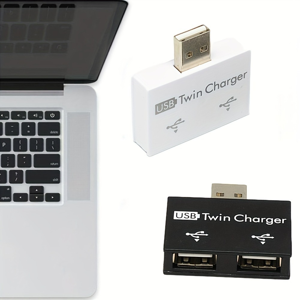 Laptop Accessories Usb - USB2.0 Splitter 1 Male To 2