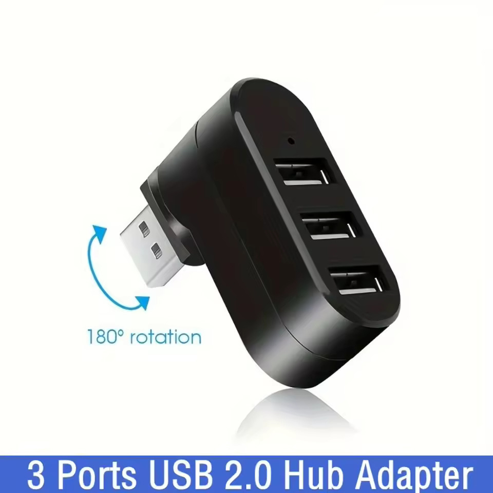 Xiaomi Laptop Accessories - USB 2.0 Hub 3 Ports 180°