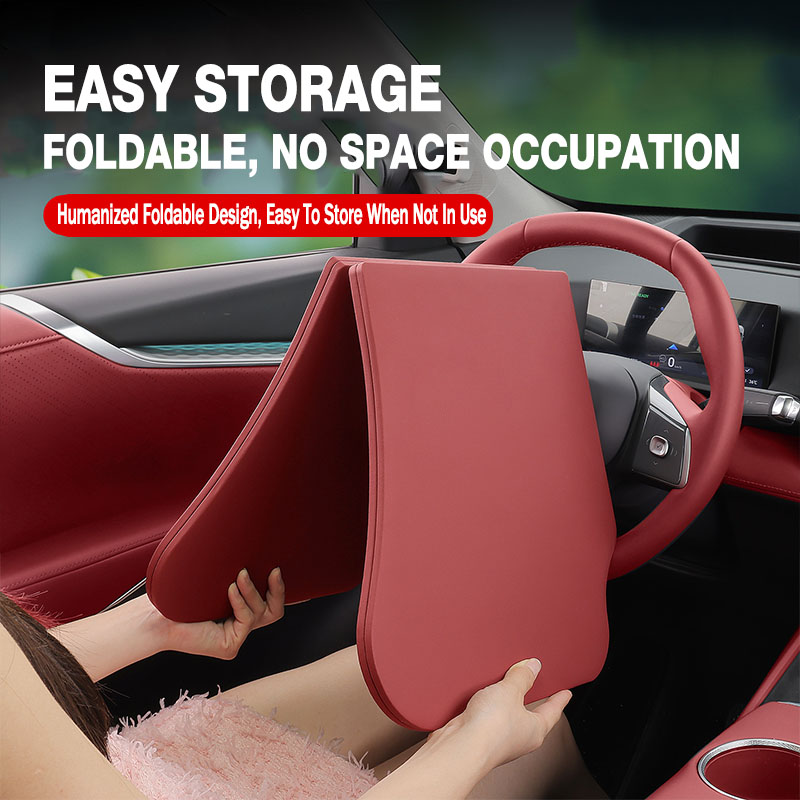Laptop Accessories Table - Foldable Car Steering Wheel Tray Table