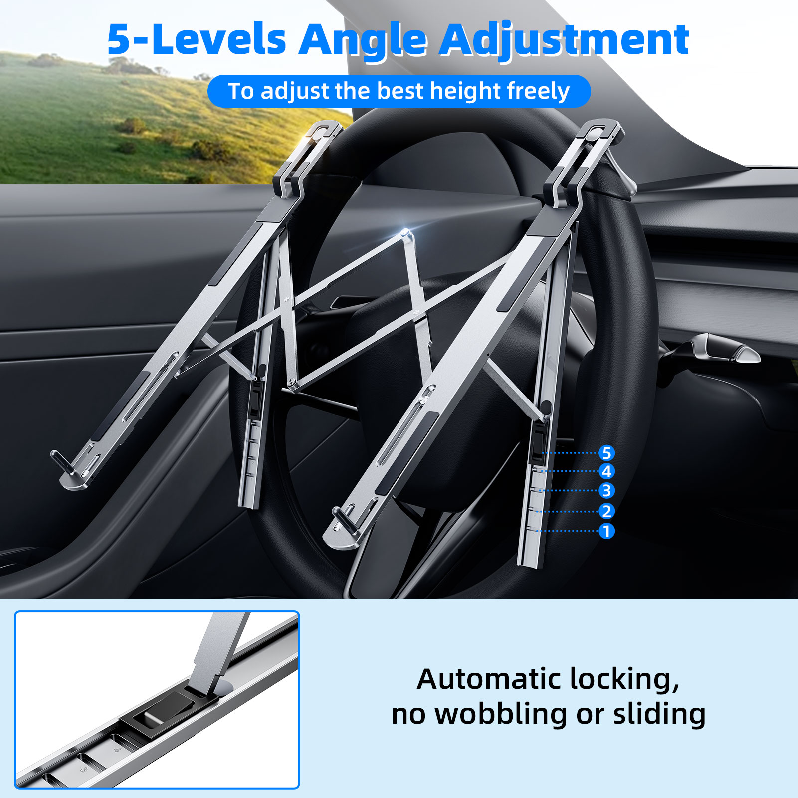 Eary Car Steering Wheel Laptop - Laptop Accessories Essential recension och pris