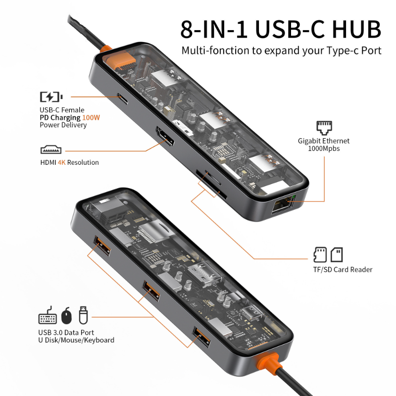 USB Type-C Hub with HDMI - Ess - Laptop Accessories Essential recension och pris