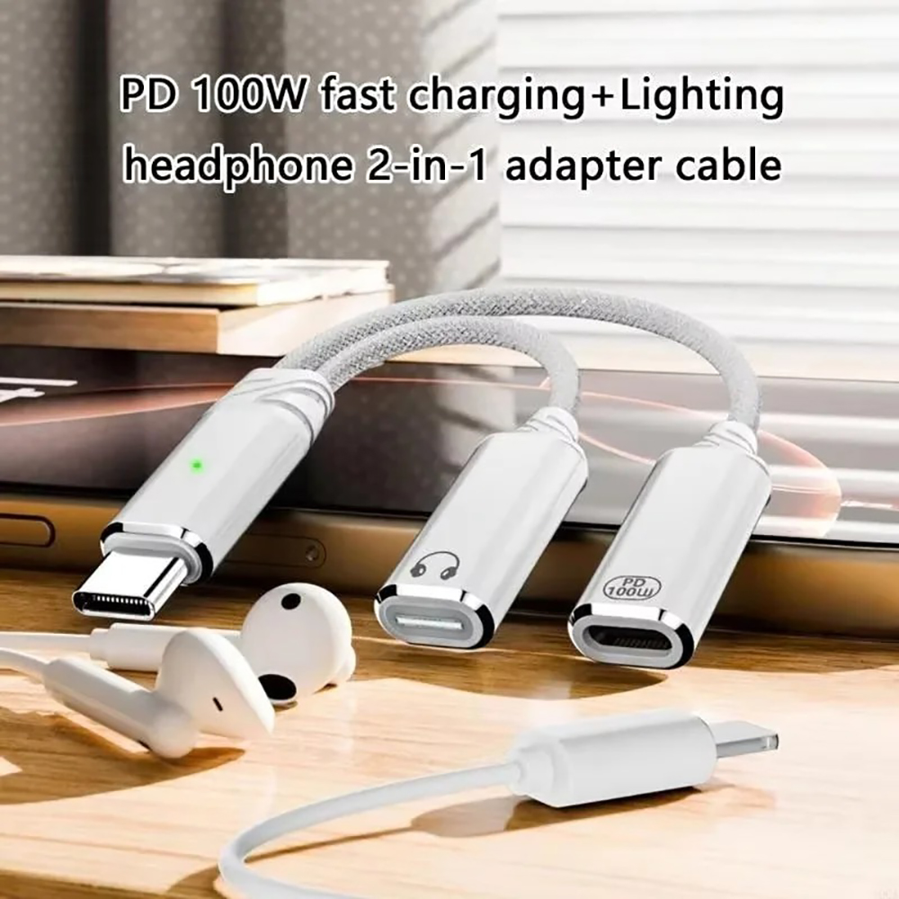 USB C Splitter 2 in 1 Headphon - Laptop Accessories Usb recension och pris