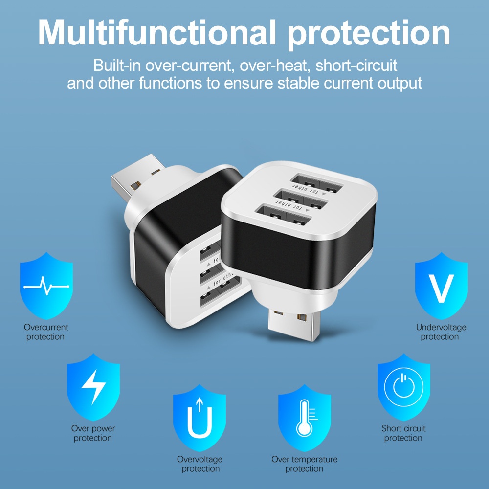 3 Port USB Slots Adaptor USB 3 - Laptop Accessories Usb recension och pris