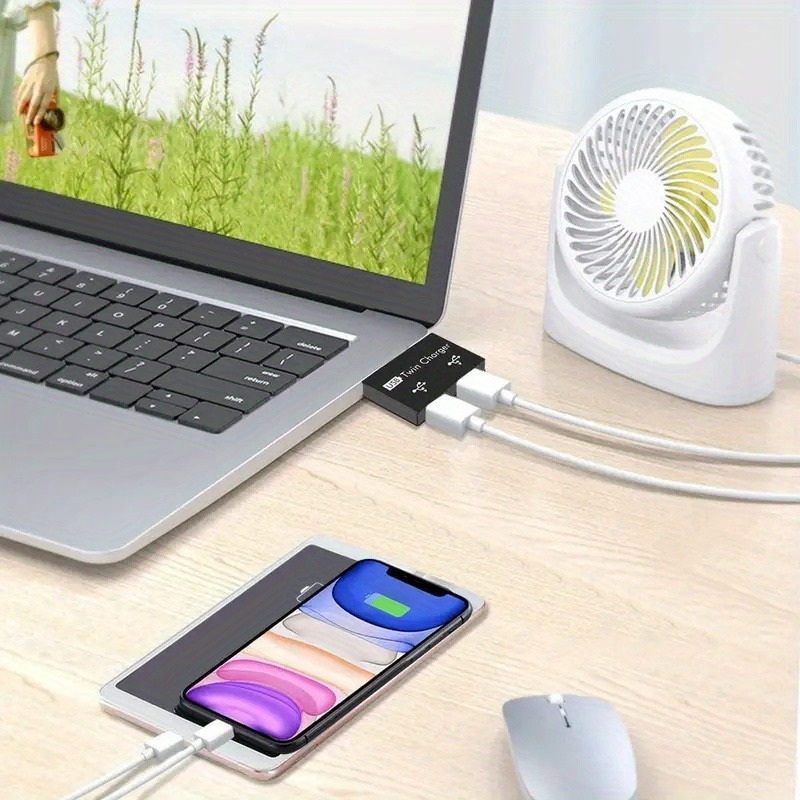 USB2.0 Splitter 1 Male To 2 Po - Laptop Accessories Usb recension och pris