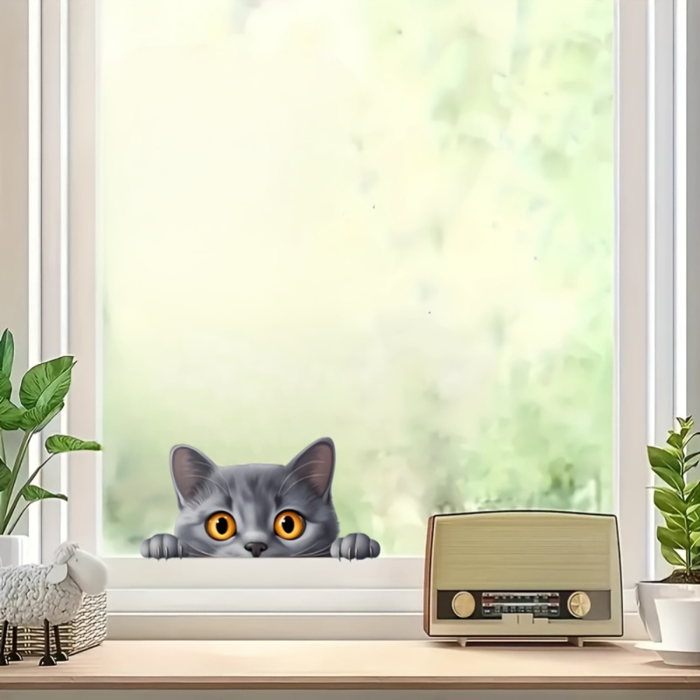 A Small Gray Cat Cute Car Lapt - Laptop Unique Accessories recension och pris