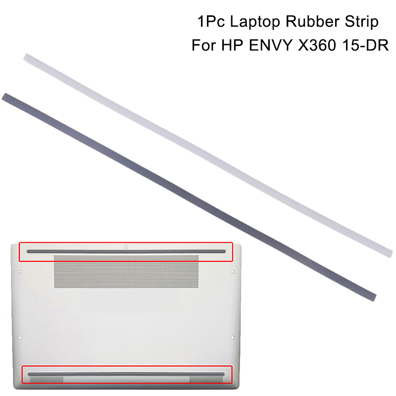 HOT 1PC Rubber Strip Laptop Bo - Laptop Accessories Cover recension och pris