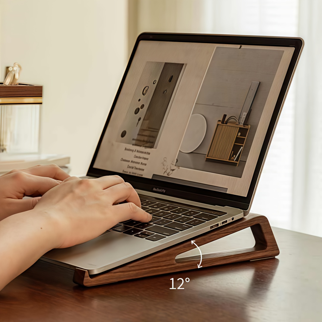 Portable Foldable Wooden Lapto - Laptop Accessories All In One recension och pris