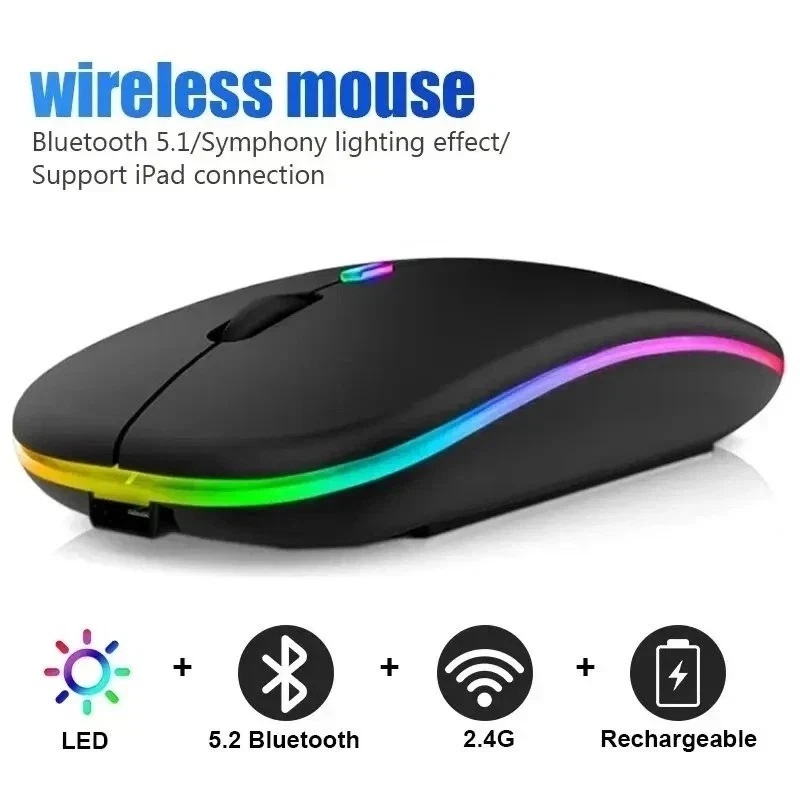 Wireless Mouse Bluetooth Dual  - Laptop External Accessories recension och pris