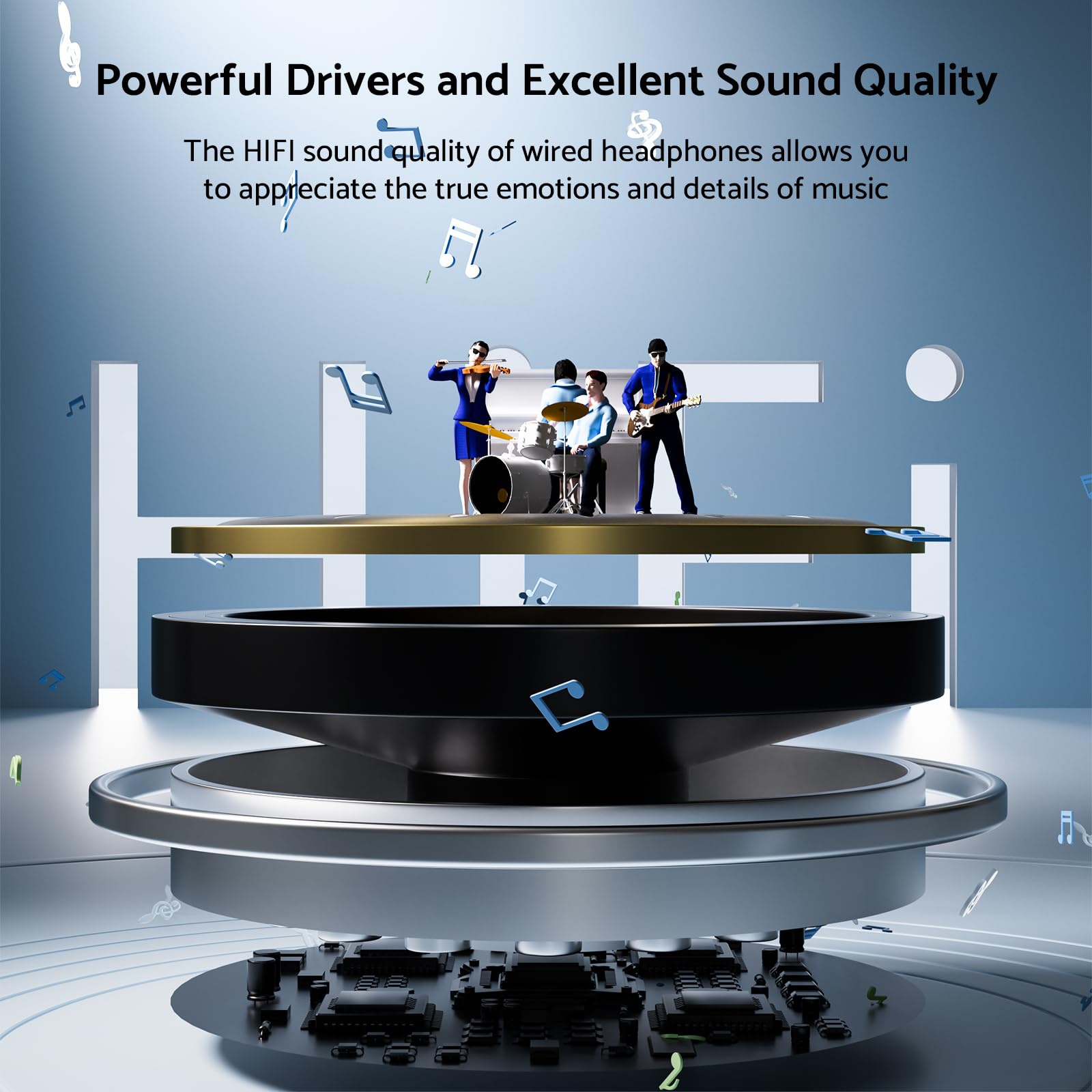 HiFi Surround Headphones Bass  - Xiaomi Laptop Accessories recension och pris