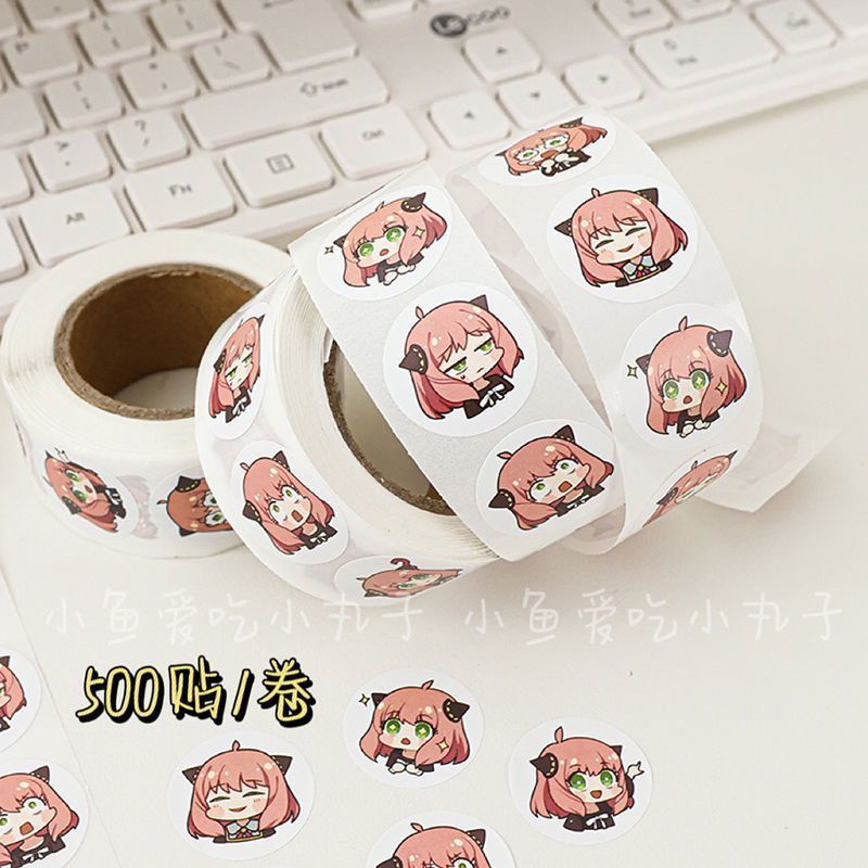 500PCS Spy Family Ania Cute Cu - Laptop Accessories Cover recension och pris