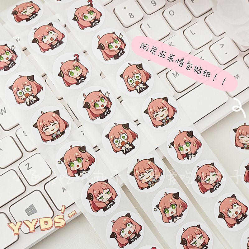 500PCS Spy Family Ania Cute Cu - Laptop Accessories Cover recension och pris
