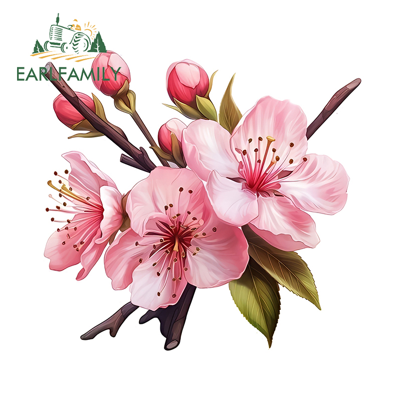 EARLFAMILY Pink Sakura Artstic - Laptop Accessories Pink recension och pris