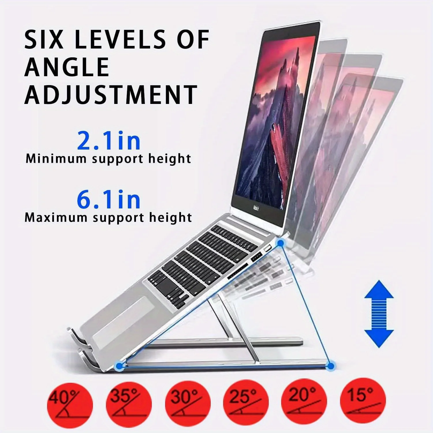 Adjustable Aluminum Laptop Sta - Laptop Accessories Dell recension och pris