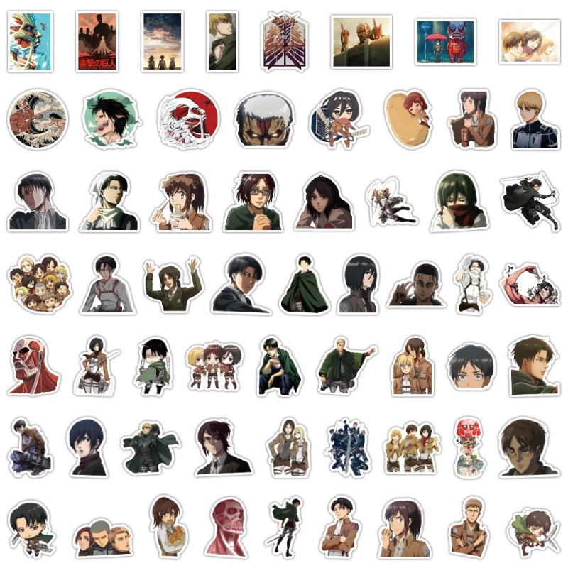 60Pcs Attack on Titan Anime St - Laptop Accessories & Repair Jagtap Dairy Pimple Nilakh Pimpri Chinchwad Maharashtra recension och pris