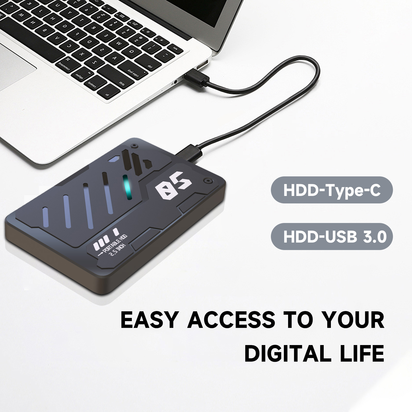 USB3.0 Type-C External Hard Dr - Laptop External Accessories recension och pris