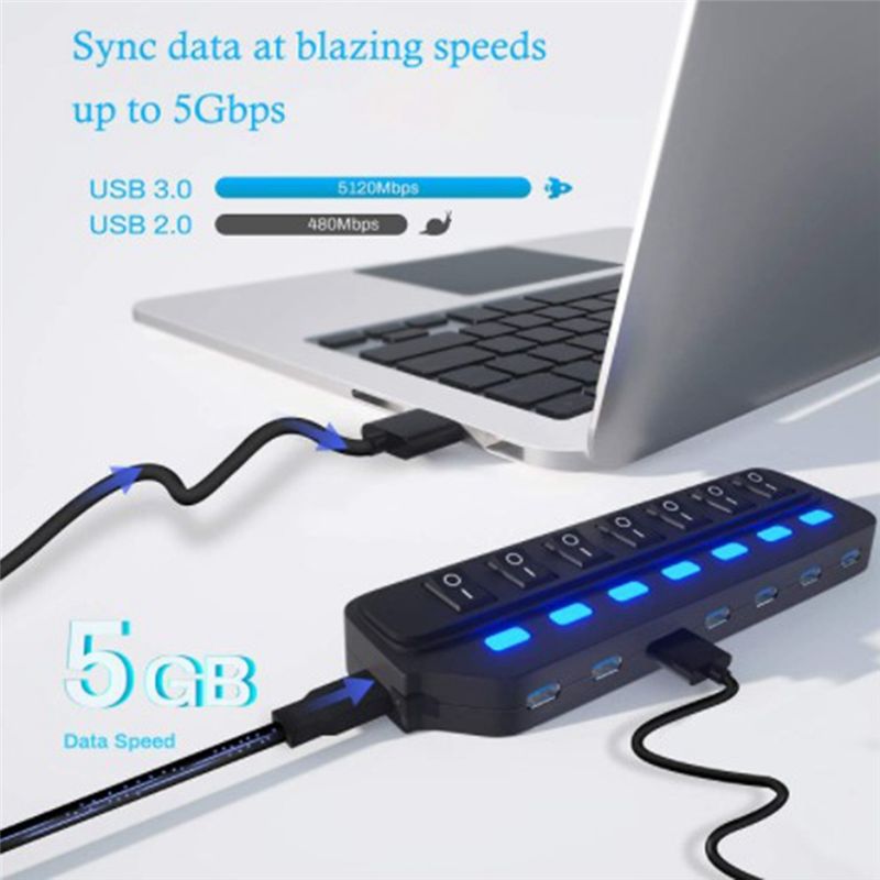 A64I USB Hub 2.0 USB Splitter  - Laptop Accessories Usb recension och pris