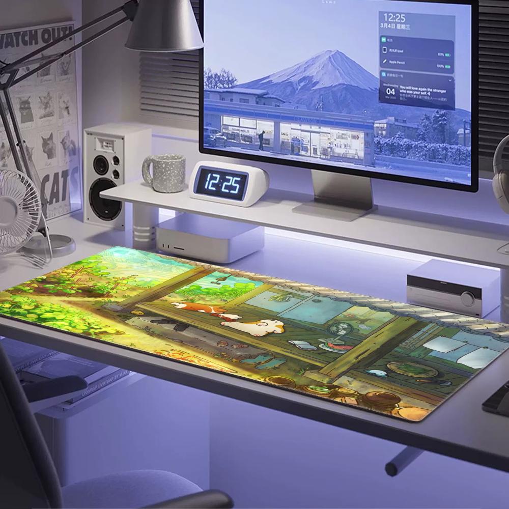 Kawaii Shiba Inu Mouse Pad Lap - Laptop Accessories Images recension och pris