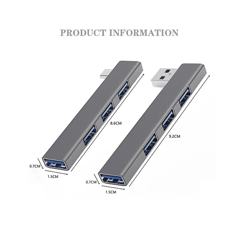 Multi USB Splitter OTG Adapter - Xiaomi Laptop Accessories recension och pris