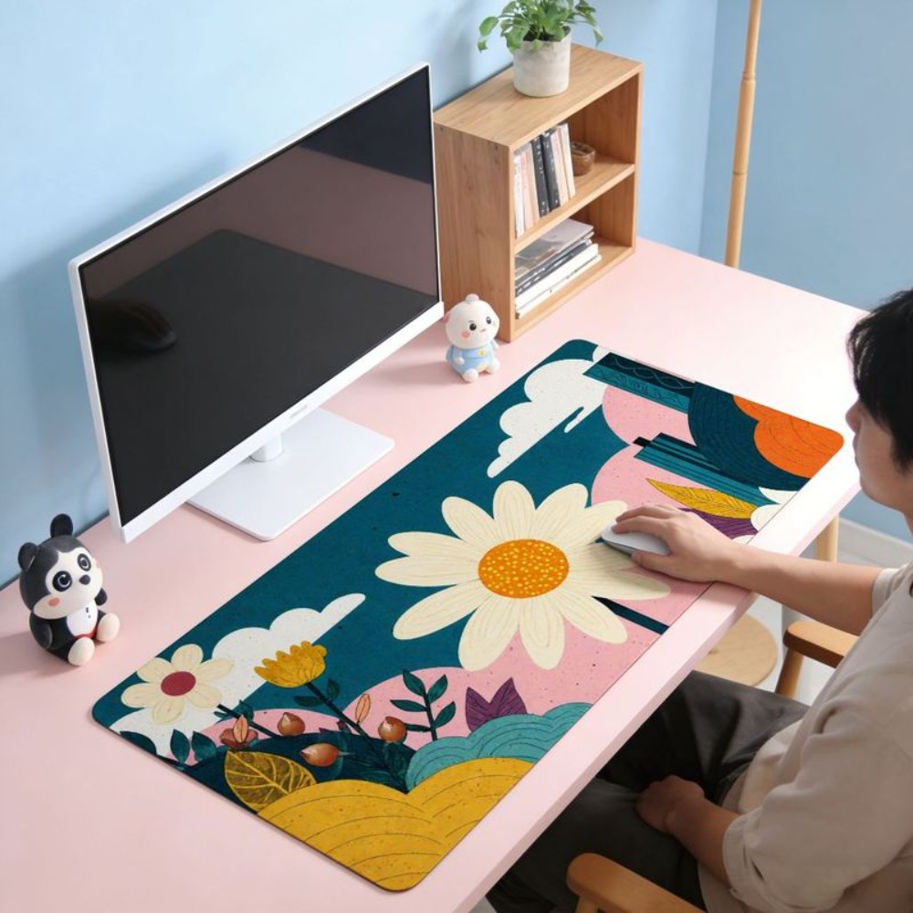 Giraffe-patterned plant design - Laptop Accessories Essential recension och pris