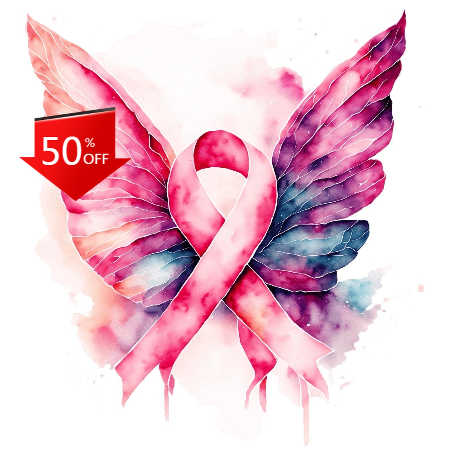 Cancer Breast Pink Ribbon Retr - Laptop Accessories Pink recension och pris