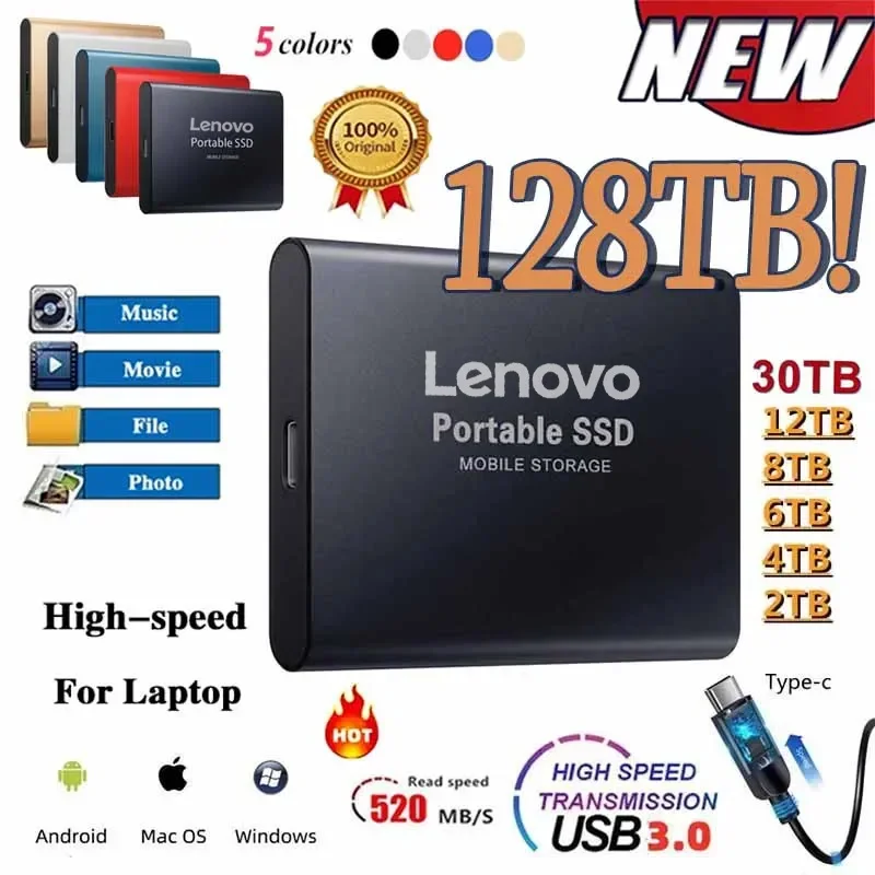 Lenovo Solid State Disk 1TB Ex - Laptop External Accessories recension och pris